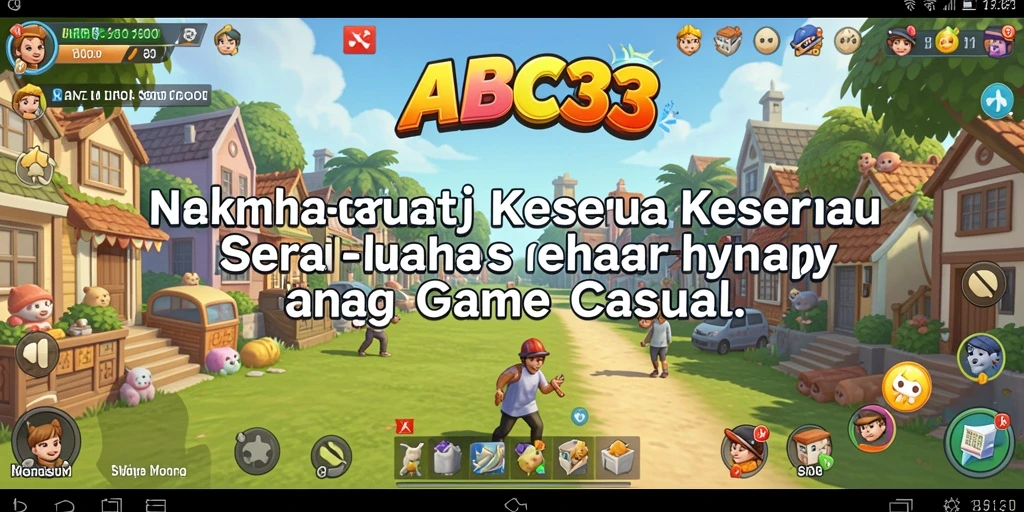 Screenshot dari gameplay <strong>ABC33</strong> yang menampilkan keseruan bermain Casual.