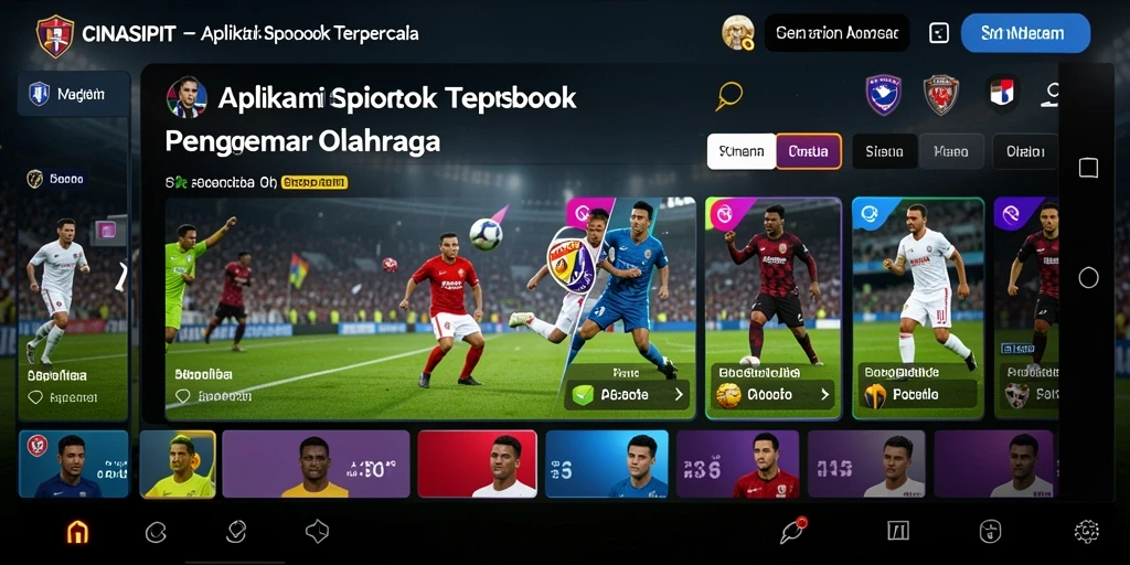 Tampilan menarik dari gameplay CINASIPIT dalam taruhan olahraga.