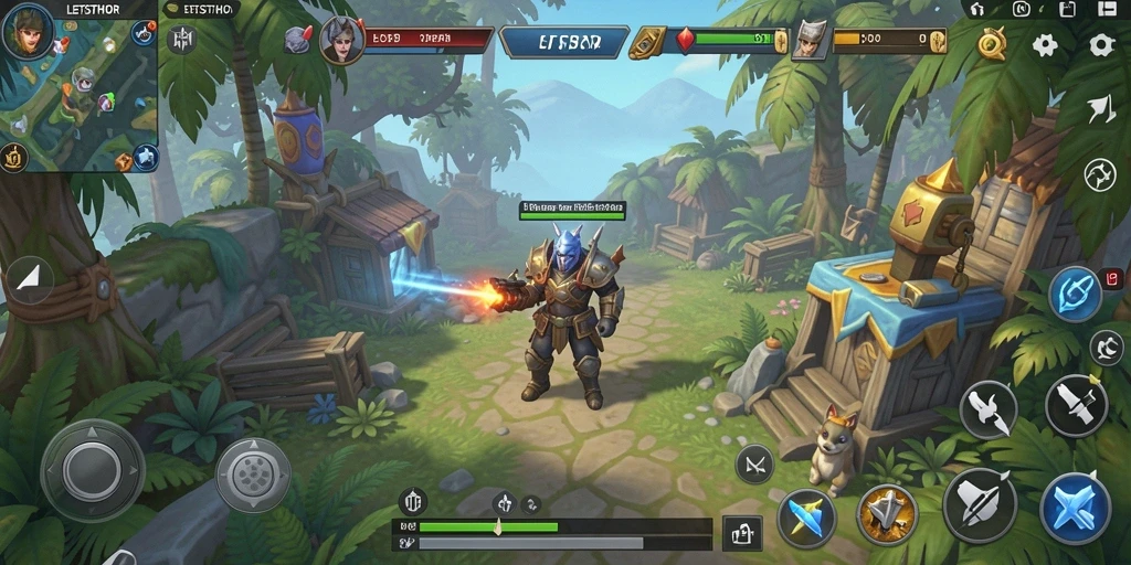Screenshot gameplay LETSTHOR menampilkan pengalaman simulasi yang mendalam dan interaktif.