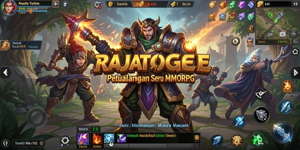 Gameplay seru dalam dunia RAJATOGEL yang penuh tantangan.